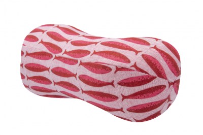 Cojín de Lino Pez Rojo